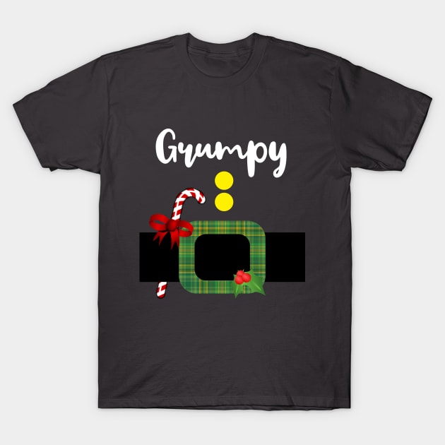 Grumpy Dwarf Christmas Xmas New Year Costume Halloween T-Shirt by LisaLiza